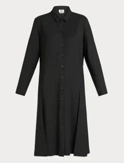 Abito chemisier in gabardina