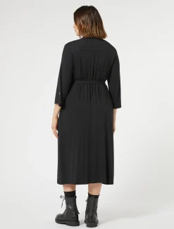 Abito chemisier in jersey