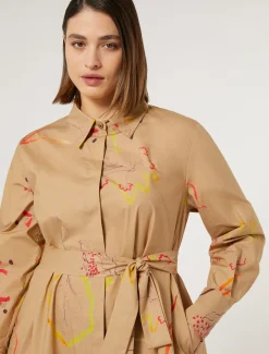 Abito chemisier in popeline