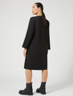 Abito chemisier in tela di pura lana