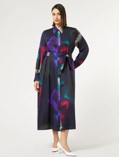 Abito chemisier in twill