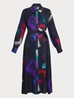 Abito chemisier in twill