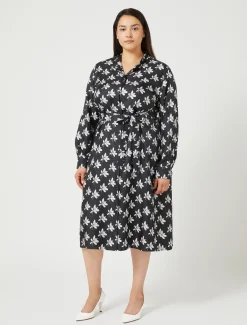 Abito chemisier in twill