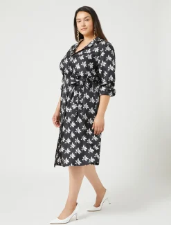 Abito chemisier in twill