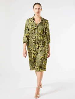 Abito chemisier in twill