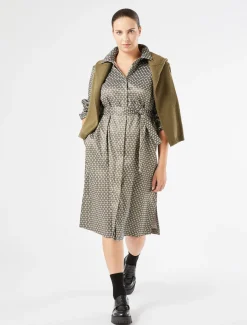 Abito chemisier jacquard