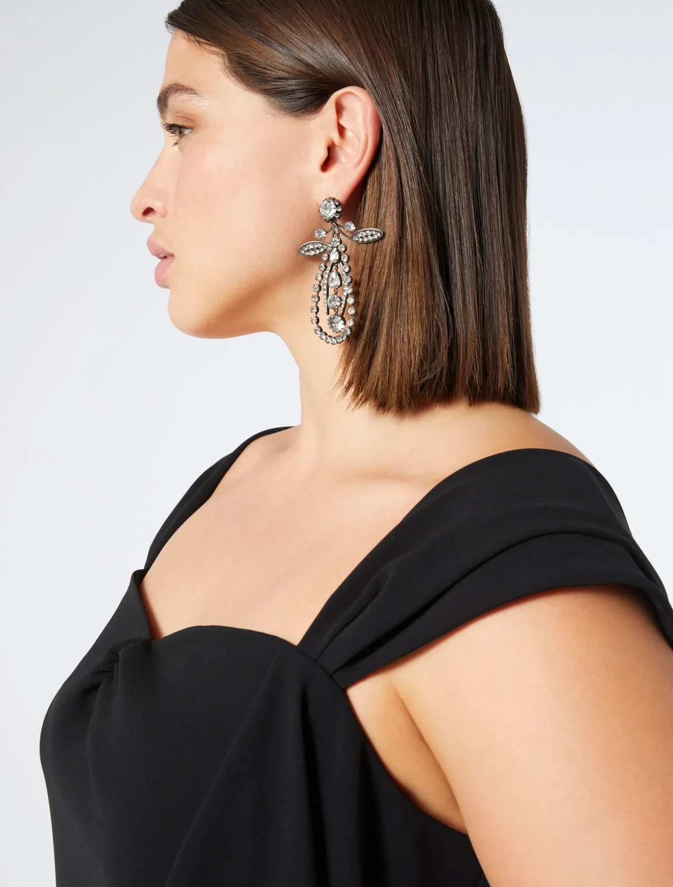 Abito in cady triacetato