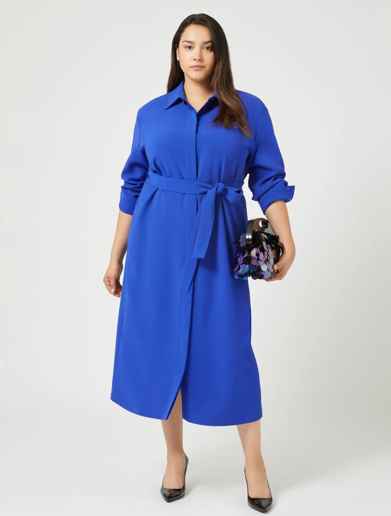 Abito in cady triacetato