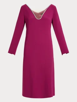 Abito in cady triacetato