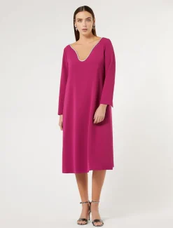 Abito in cady triacetato