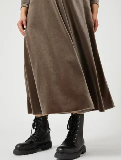 Abito in ciniglia stretch