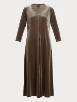 Abito in ciniglia stretch