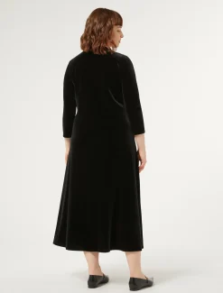 Abito in ciniglia stretch