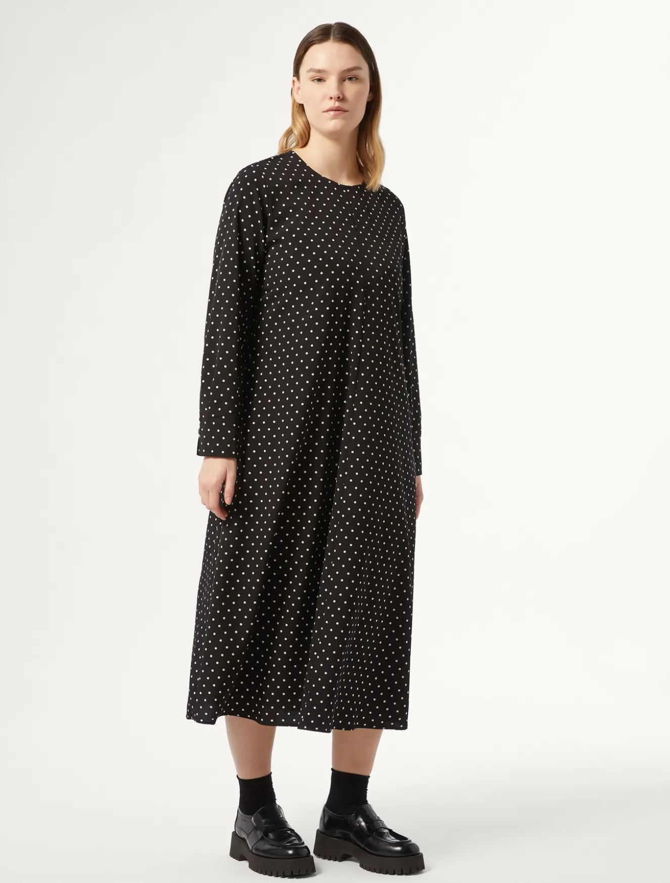 Abito in crêpe de Chine