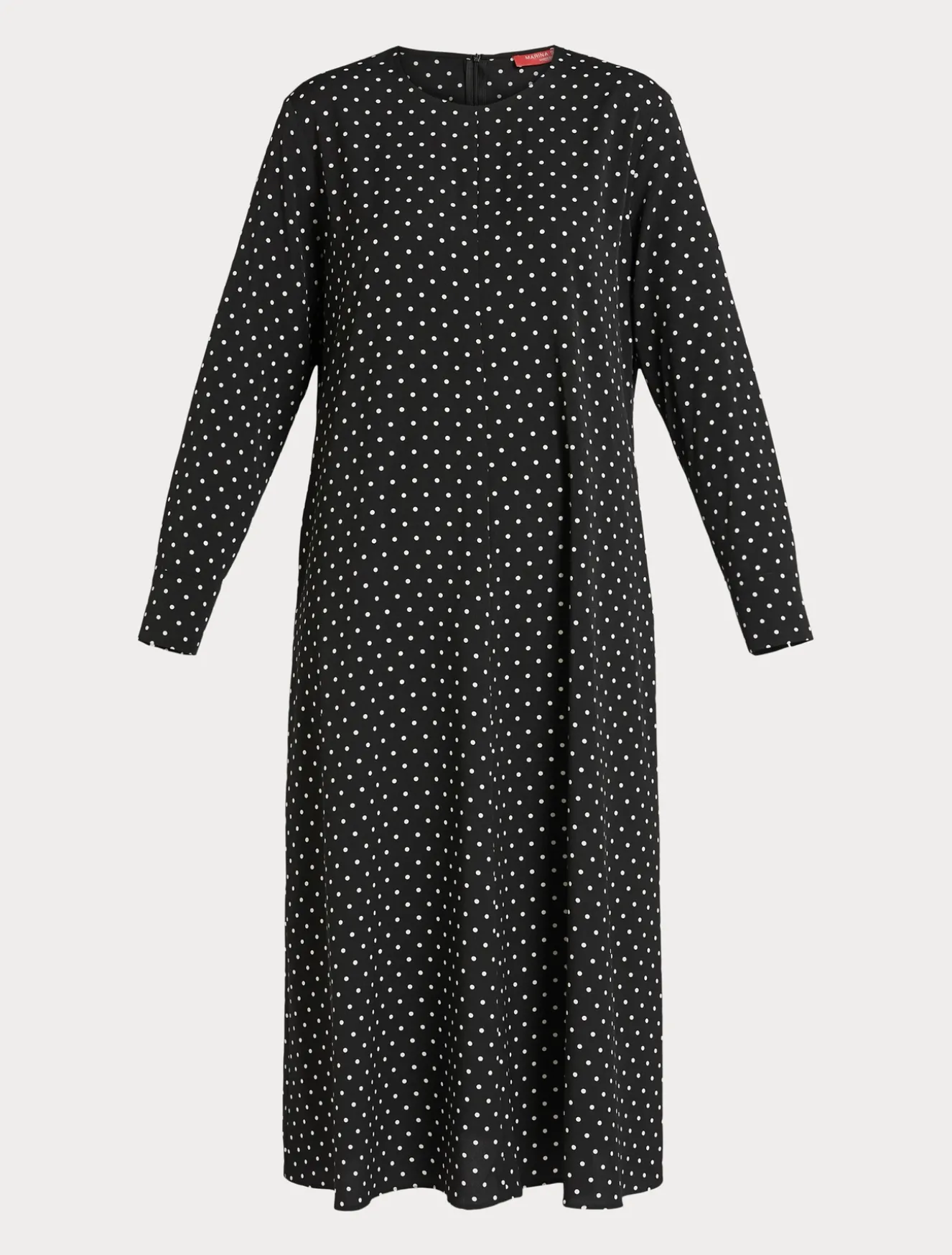 Abito in crêpe de Chine