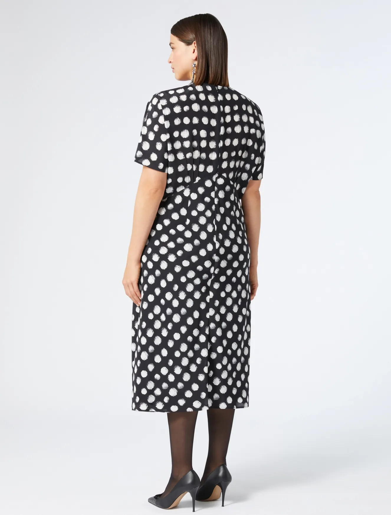 Abito in crêpe de Chine di seta