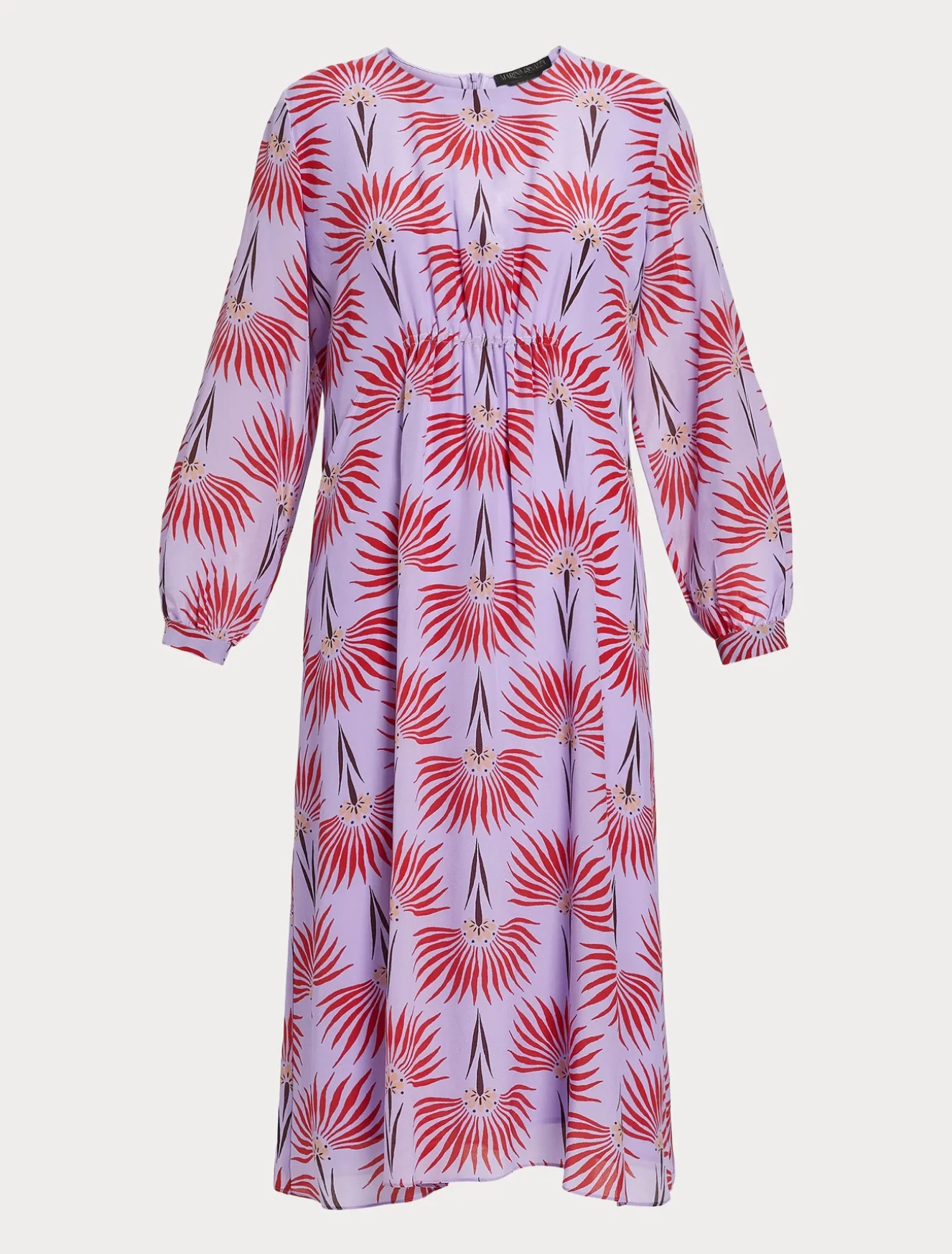 Abito in crêpe de Chine di seta