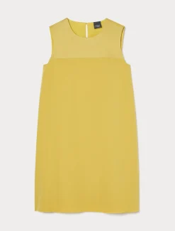 Abito in crêpe envers satin