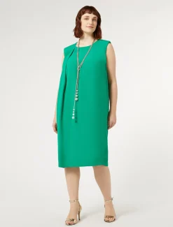 Abito in crêpe envers satin