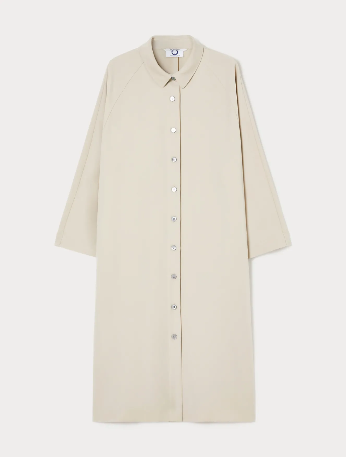 Abito in crêpe envers satin