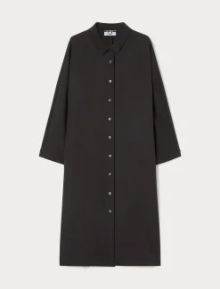 Abito in crêpe envers satin