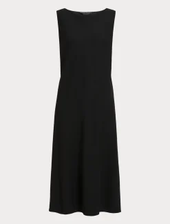 Abito in crêpe satin