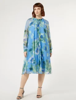 Abito in georgette di seta