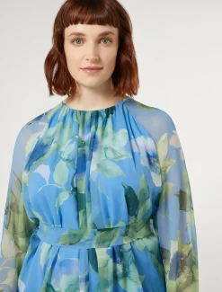 Abito in georgette di seta