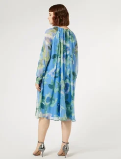 Abito in georgette di seta