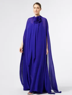 Abito in georgette di seta