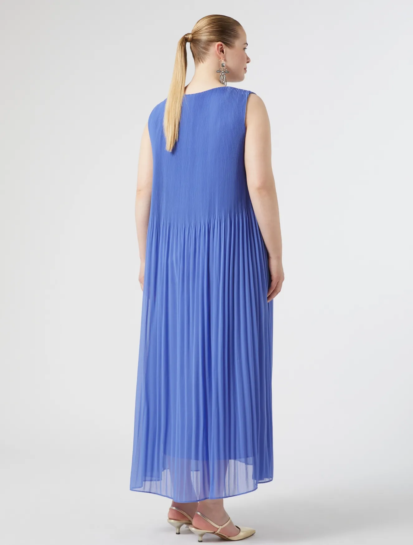 Abito in georgette plissé