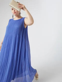 Abito in georgette plissé