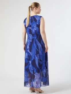 Abito in georgette stampata