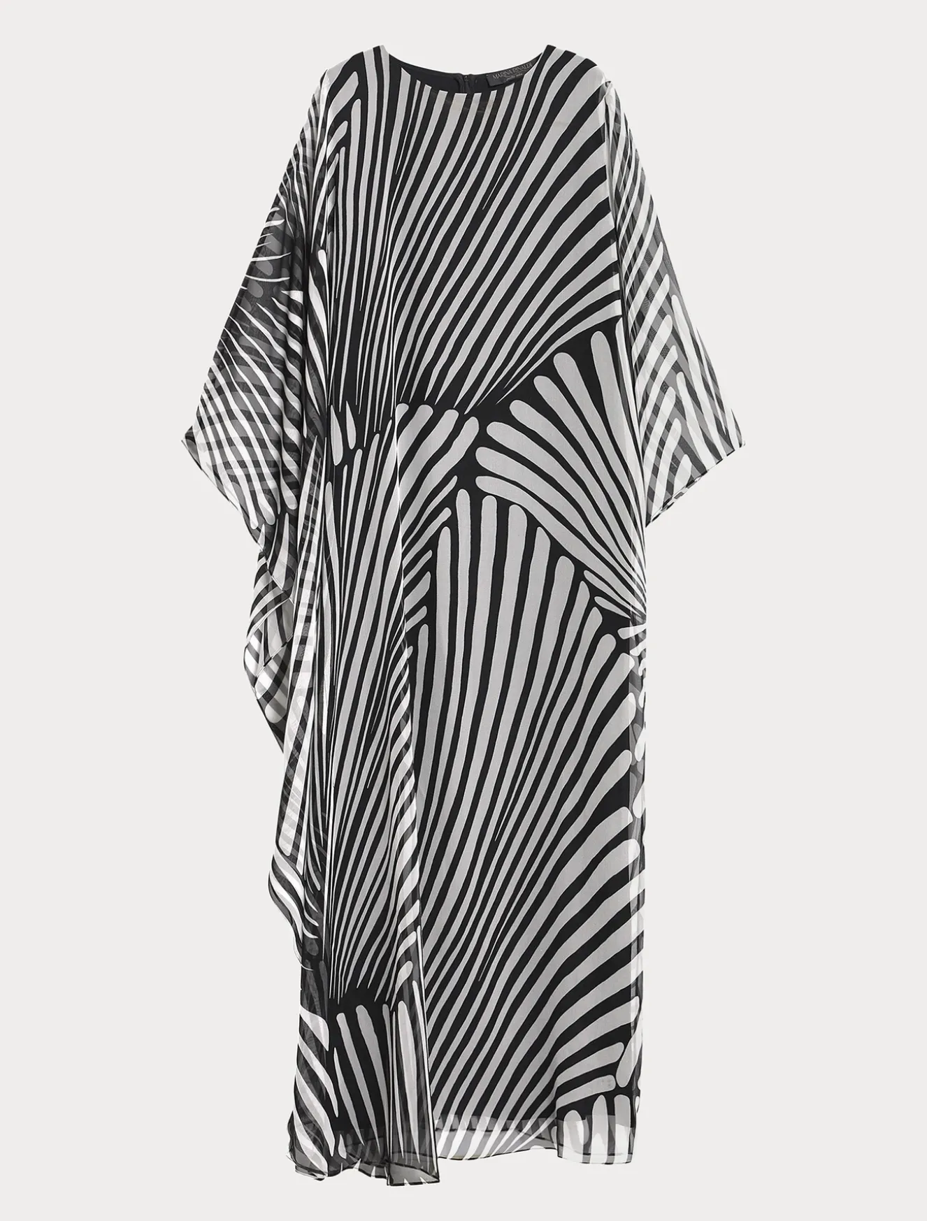 Abito in georgette stampato