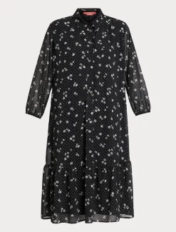 Abito in georgette stampata