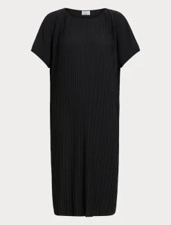 Abito in jersey plissé