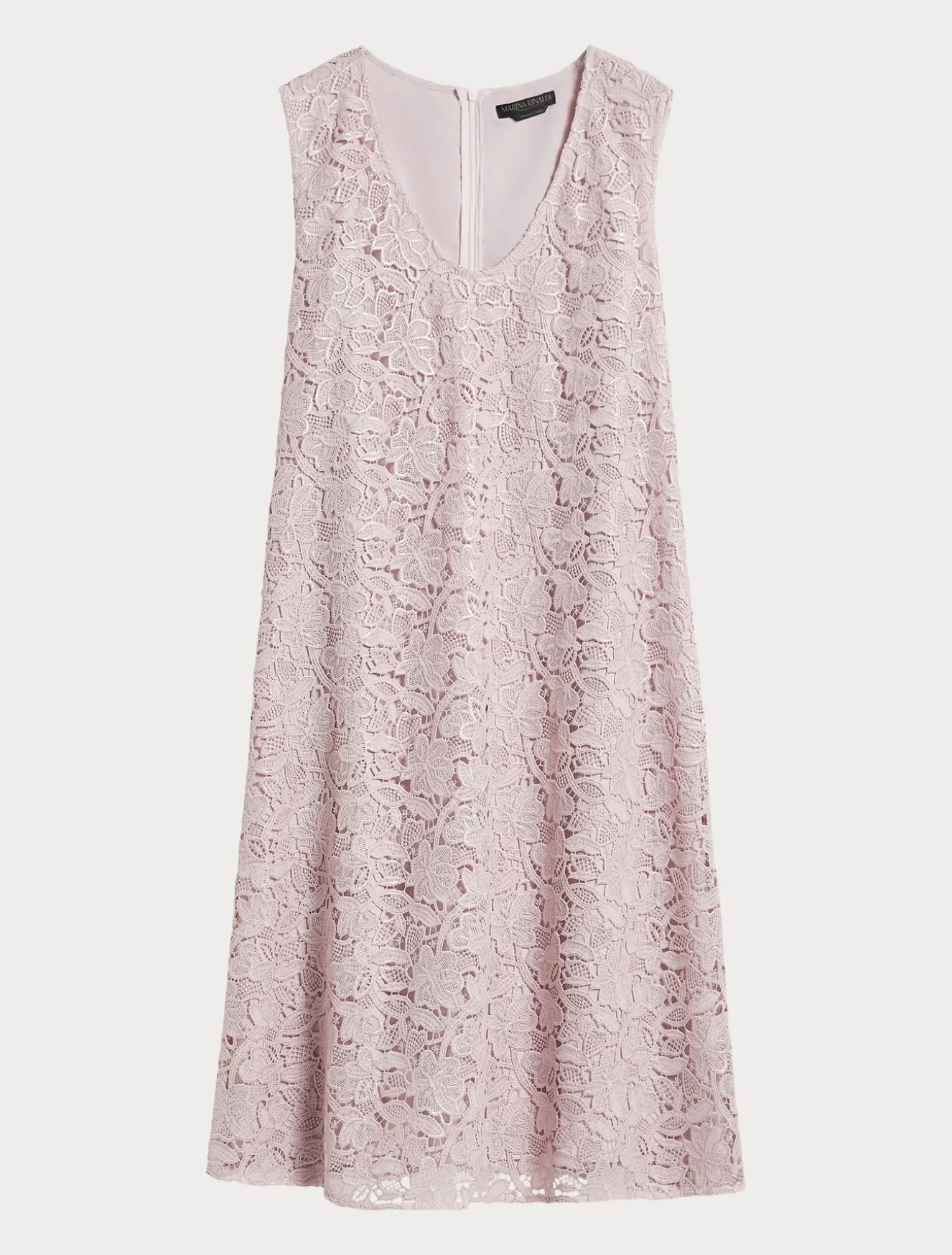 Abito in pizzo laminato