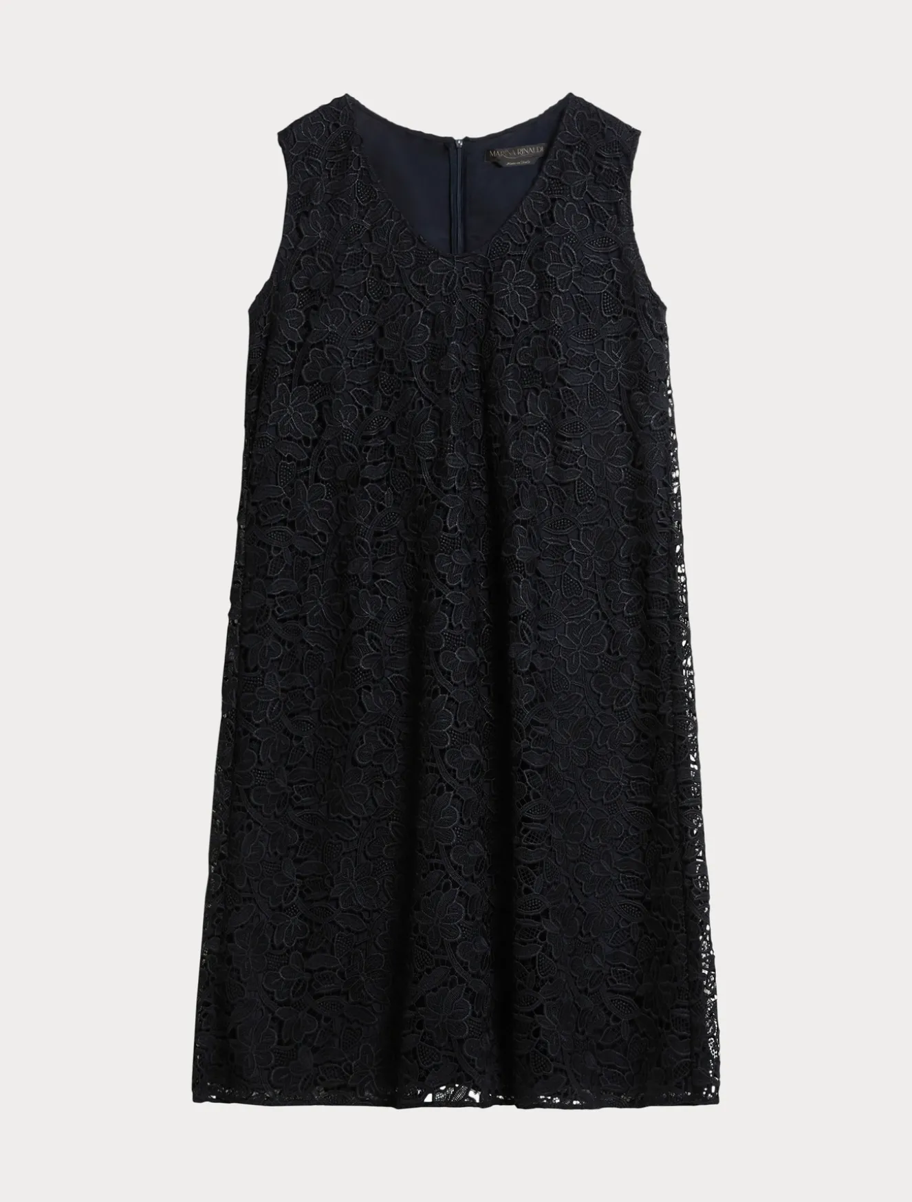 Abito in pizzo laminato