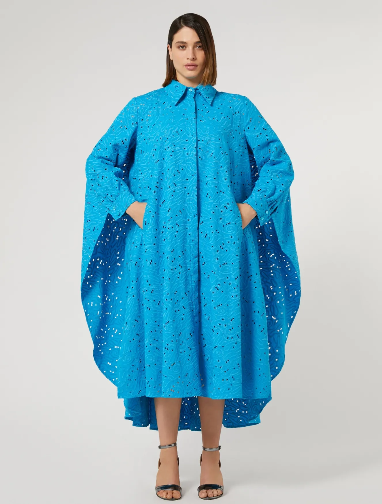 Abito in popeline sangallo