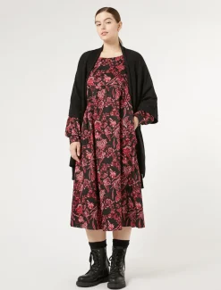 Abito in popeline stampato