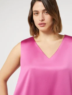 Abito in raso fluido