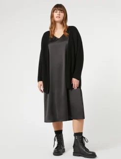 Abito in raso fluido