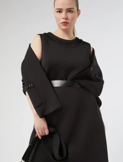 Abito in scuba con strass