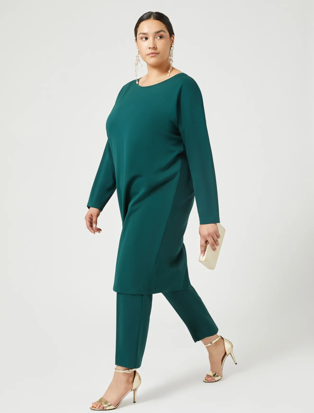 Abito in tessuto tecnico