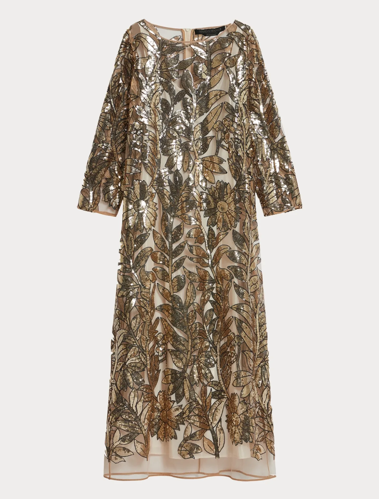 Abito in tulle con paillettes