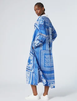 Abito in twill stampato