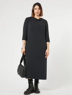 Abito longuette in jersey