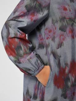 Abito lungo in denim chambray