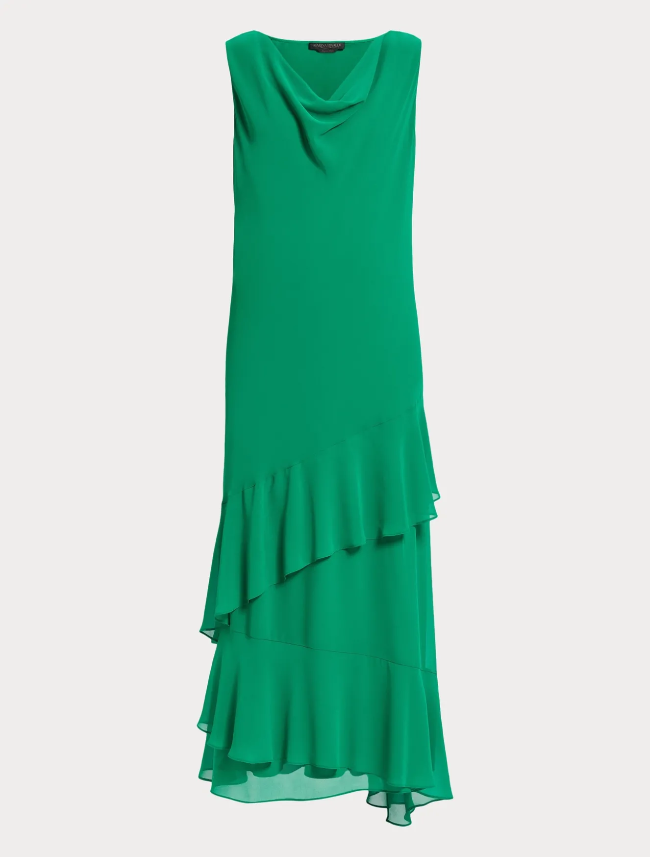 Abito lungo in georgette