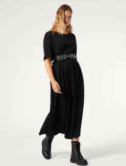 Abito lungo in jersey